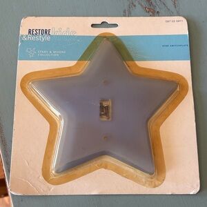 Vintage Star Decorative Light Switch Cover